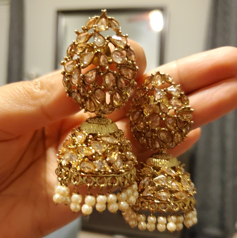 Polki earrings